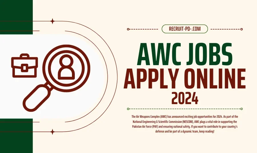 AWC Jobs 2024 Apply Online – Recruit-PD.com