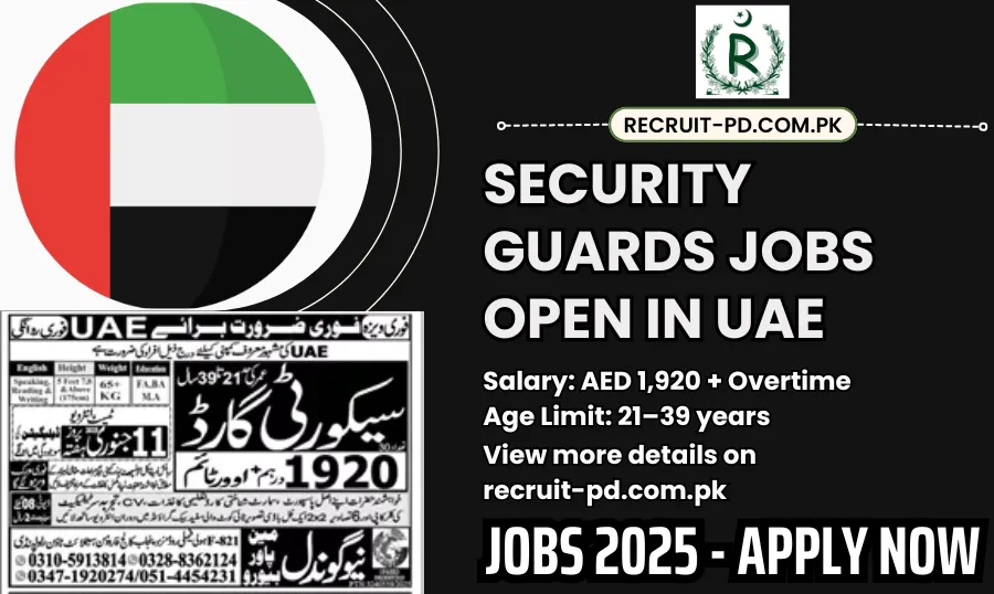 Security Guard Jobs in UAE